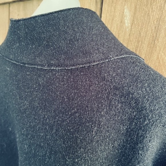 LAUREN Ralph Lauren Black/Gray Worsted Wool Blend Zip Up Jacket Size 2X - Picture 10 of 11